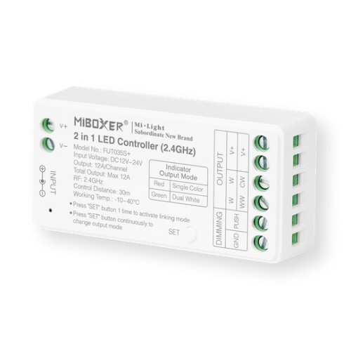 KONTROLER MONO/CCT 12A 12-24V 4-STR FUT035S+ ML